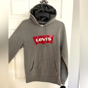 Grey Levi’s hoodie size small